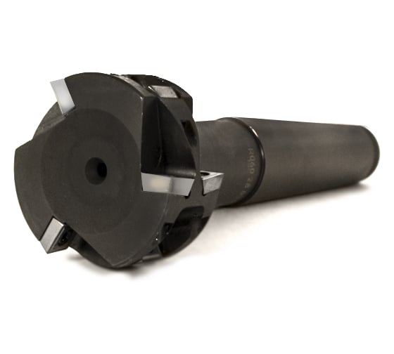 Фреза т-образная Русский Инструмент 60x28 паз 36 с механическим креплением четырехгранных пластин SPGT 110408 Z=9 (3х3) к/х КМ4 AT290-R060.28.03.MT4 NOX ri.295.41 1