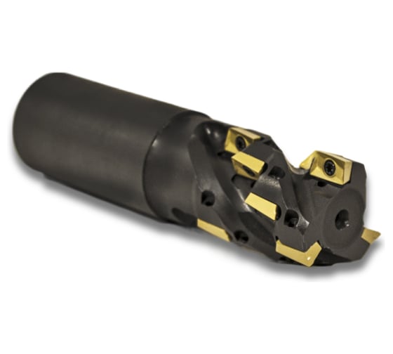 Фреза торцово-цилиндрическая Русский Инструмент 30х40х120 с четырехгранных пластин APKT11T3.. Z=3 ц/хв Weldon32 СОЖ ri.300.163 1