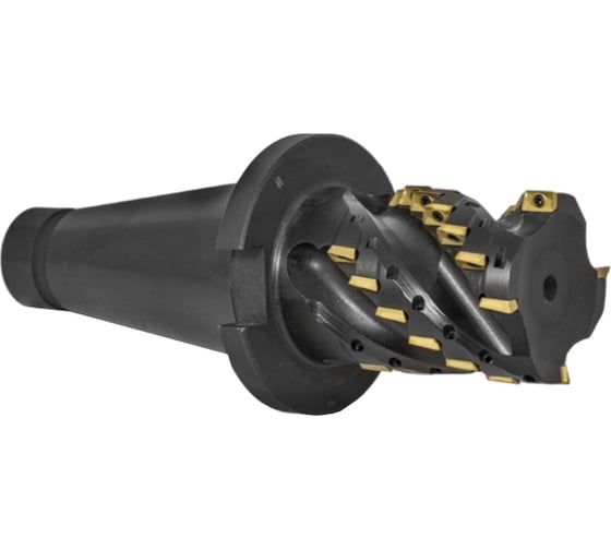 Фреза торцово-цилиндрическая Русский Инструмент 50х80х245 с 4гр.пл. APKT 11T3.. Z=4 к/хв 7:24 50 исп.1 ri.300.130 1