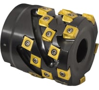 Фреза торцово-цилиндрическая насадная 100x57x90 "кукуруза" с механическим креплением тангенциально расположенных 4гр пл-н LNHQ 1608 Z=5 dпос=40 AH590-R100.57.05.A40 Русский Инструмент ri.300.223