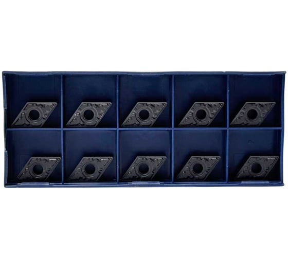 Упаковка 10шт. Пластина Vizer DNMG 150408 GM VC5225 (Р) 15080125V16UP 1