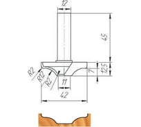 Фреза ФК 0860 МебельДрев 4627198886238