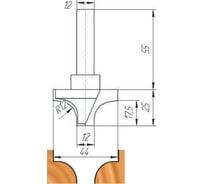 Фреза ФК 0945 МебельДрев 4627198886351