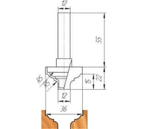 Фреза ФК 0552 МебельДрев 4627198885767