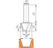 Фреза ФК 0810 МебельДрев 4627198886160