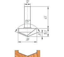 Фреза ФК 1135 МебельДрев 4627198886689
