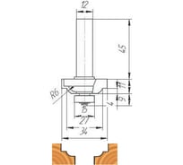 Фреза ФК 0600 МебельДрев 4627198885828