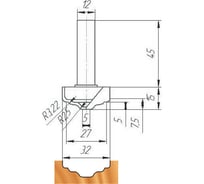 Фреза ФК 0566 МебельДрев 4627198886542