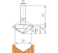 Фреза ФК 1024 МебельДрев 4627198886511