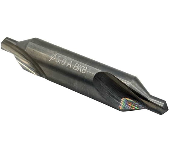 Сверло центровочное TORNERI 5.0 мм твердосплавное ВК8 Т025866 1