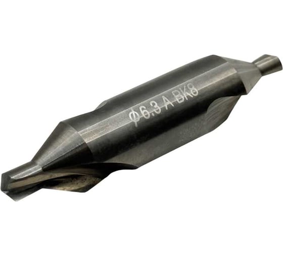 Сверло центровочное TORNERI 6.3 мм твердосплавное ВК8 Т025867 1