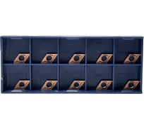 Упаковка 10шт. Пластина Vizer DCMT 070204 VP2125B (М) 7040025BV19UP