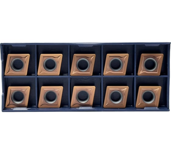 Упаковка 10шт. Пластина Vizer CCMT 120408 VP2125B (М) 12080025BV19UP 1