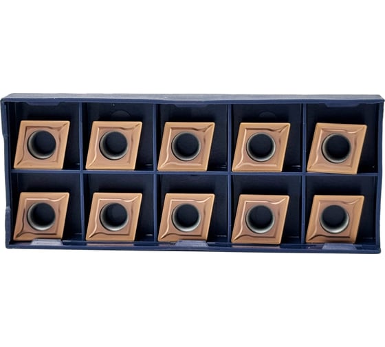 Упаковка 10шт. Пластина Vizer CCMT 120404 VP2125B (М) 12040025BV19UP 1