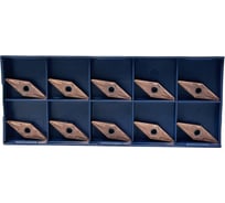 Упаковка 10шт. Пластина Vizer VNMG 160408 TM VP2125B (М) 16080725BV15UP