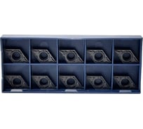 Упаковка 10шт. Пластина Vizer DCMT 11T304 PF VC5225 (Р) 11040625V25UP