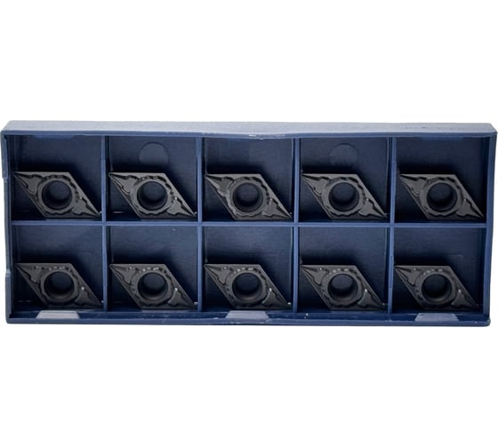 Упаковка 10шт. Пластина Vizer DCMT 11T304 PF VC5225 (Р) 11040625V25UP 1