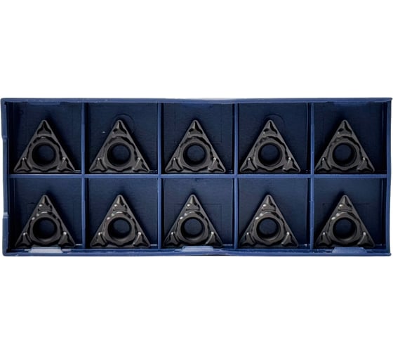 Упаковка 10шт. Пластина Vizer TCMT 16T308 PF VC5225 (Р) 16080625V18UP 1