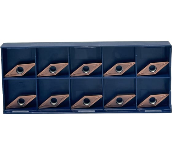 Упаковка 10шт. Пластина Vizer VBMT 160408 VP2125B (М) 16080025BV22UP 1