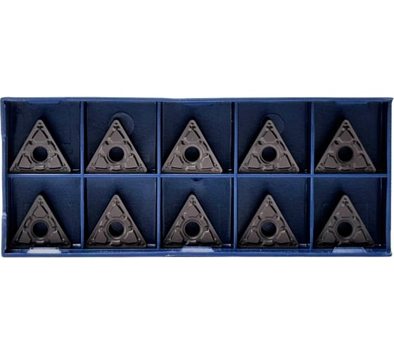 Упаковка 10шт. Пластина Vizer TNMG 160408 GM VC5225 (Р) 16080125V11UP 1