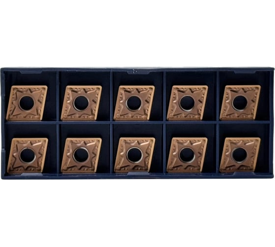 Упаковка 10шт. Пластина Vizer CNMG 120408 TM VP2125B (М) 12080725BV14UP 1