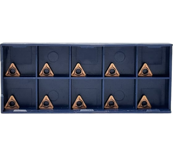 Упаковка 10шт. Пластина Vizer TCMT 090208 VP2125B (М) 9080025BV18UP 1