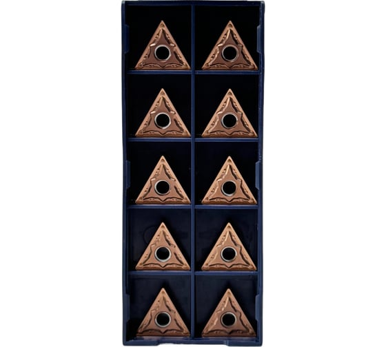 Упаковка 10шт. Пластина Vizer TNMG 160404 TM VP2125B (М) 16040725BV11UP 1