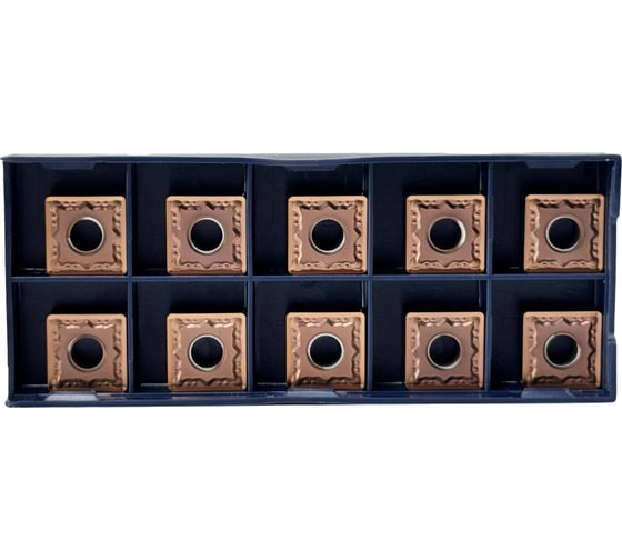 Упаковка 10шт. Пластина Vizer SNMG 120408 TM VP2125B (М) 12080725BV13UP 1