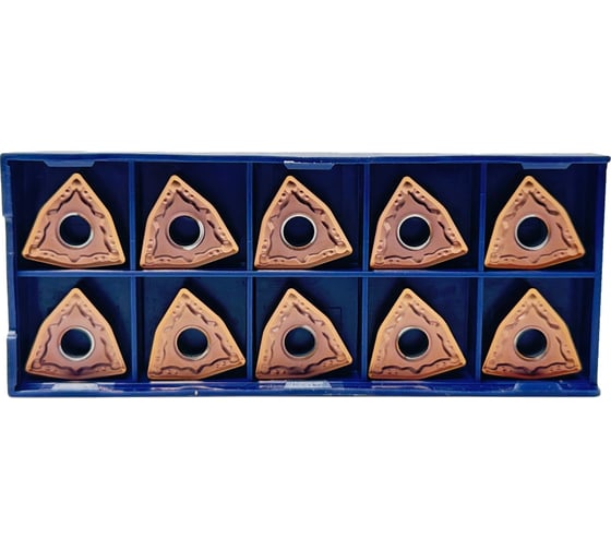 Упаковка 10шт. Пластина Vizer WNMG 080408 TM VP2125B (М) 8080725BV12UP 1