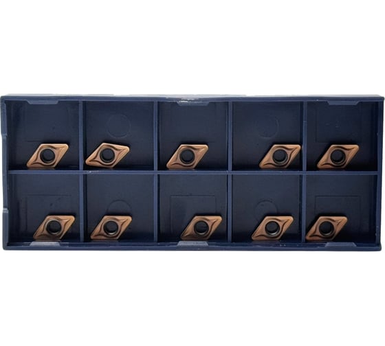 Упаковка 10шт. Пластина Vizer DCMT 070208 VP2125B (М) 7080025BV19UP 1