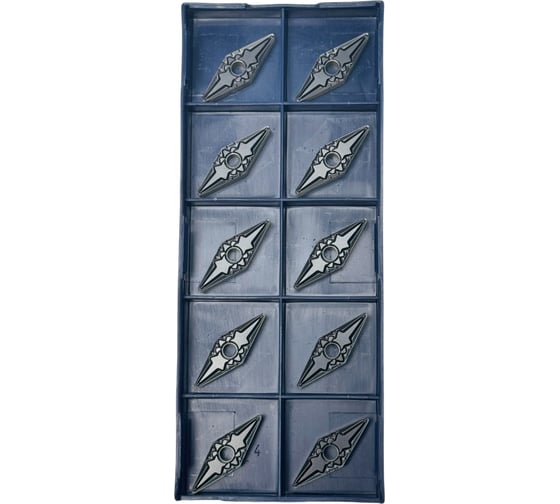 Упаковка 10шт. Пластина Vizer VNMG 160408 GS VC5215D (Р) 16080515DV15UP 1