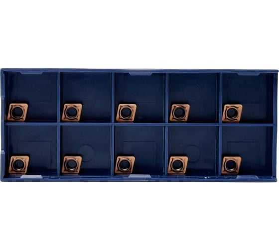 Упаковка 10шт. Пластина Vizer CCMT 060208 VP2125B (М) 6080025BV19UP 1