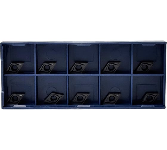 Упаковка 10шт. Пластина Vizer DCMT 070208 VC5225 (Р) 7080025V19UP 1