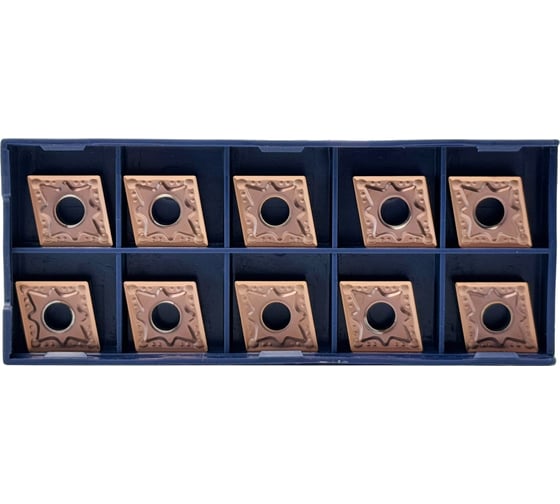 Упаковка 10шт. Пластина Vizer CNMG 120404 TM VP2125B (М) 12040725BV14UP 1