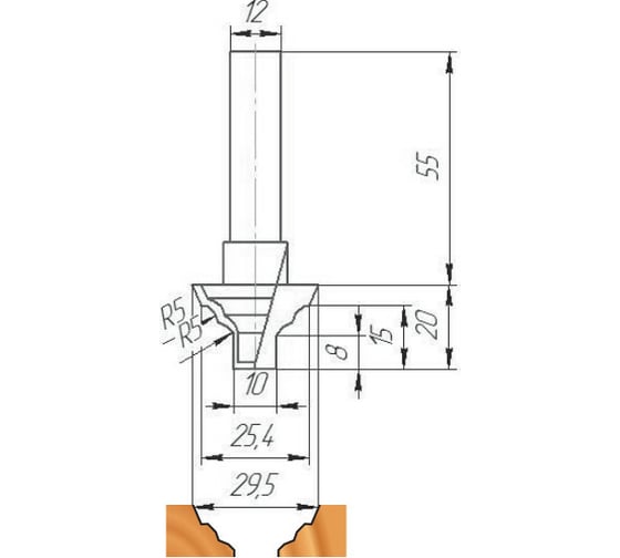 Фреза ФК 0650 МебельДрев 4627198885903 1