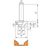 Фреза ФК 0660 МебельДрев 4627198885927
