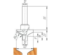 Фреза ФК 0700 МебельДрев 4627198885989