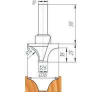 Фреза ФК 0900 МебельДрев 4627198886276