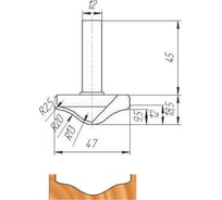 Фреза ФК 0856 МебельДрев 4627198886221