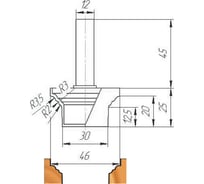 Фреза ФК 0595 МебельДрев 4627198885811