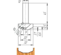 Фреза ФК 0962 МебельДрев 4627198886382