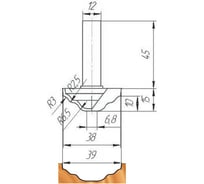 Фреза ФК 0764 МебельДрев 4627198886573