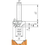 Фреза ФК 0664 МебельДрев 4627198886481