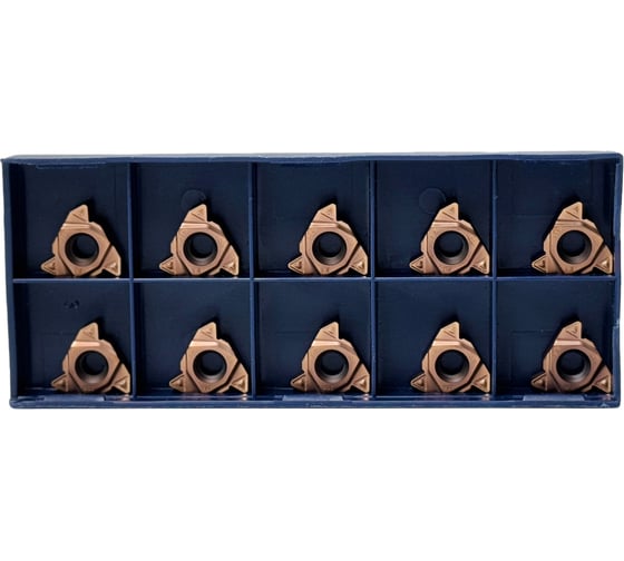 Упаковка 10шт. Пластина Vizer 22ER 5.00 ISO A VP2125B (М) 50025BV61UP 1