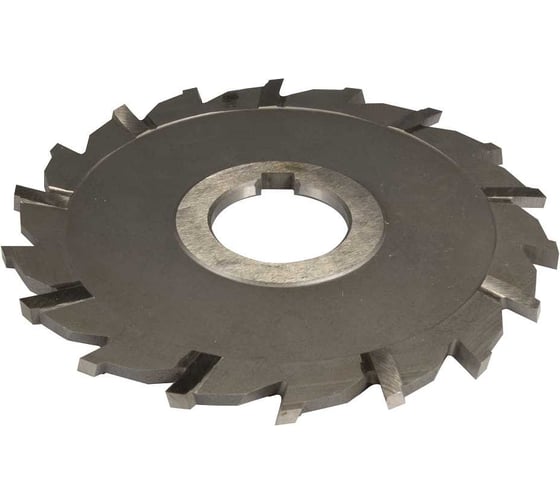 Фреза дисковая 3-х сторонняя ИНСТУЛС 80х12х27 тип 2 Z-2х7 Р6М5 ГОСТ 28527-90 00001926354 1