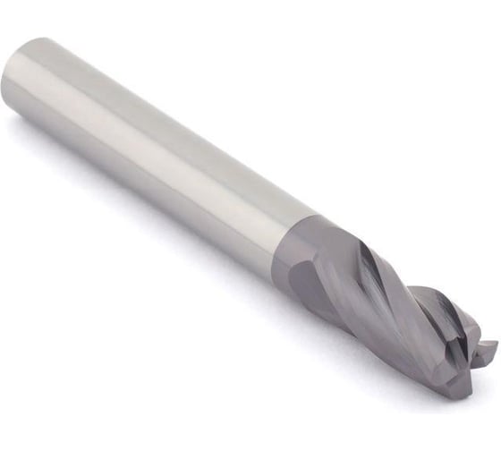 Фреза радиусная твердосплавная по металлу CNCINS PMK23.Z4.04.11.57.35.R10.TiAlN 1