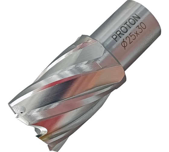 Сверло корончатое (25х30 мм; HSS; Weldon 19) PROTON Т0000022843 1