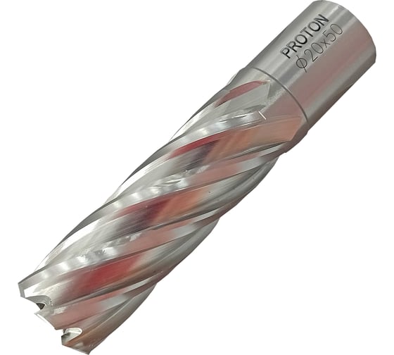 Сверло корончатое (20х50 мм; HSS; Weldon 19) PROTON Т0000023469