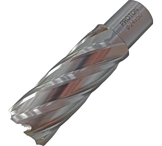 Сверло корончатое (24х50 мм; HSS; Weldon 19) PROTON Т0000022859