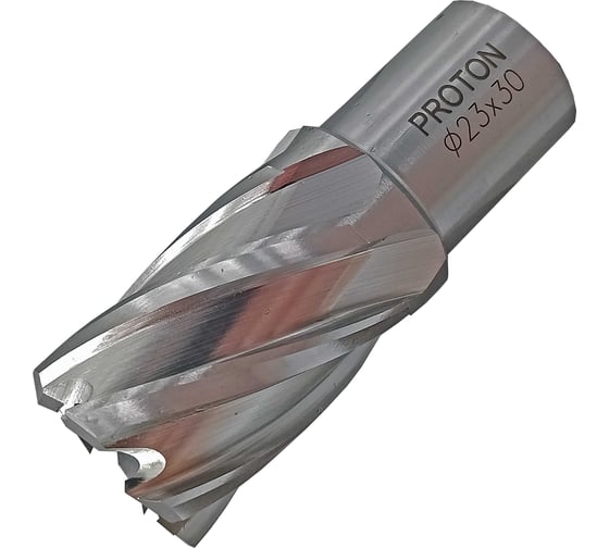 Сверло корончатое (23х30 мм; HSS; Weldon 19) PROTON Т0000022842 1